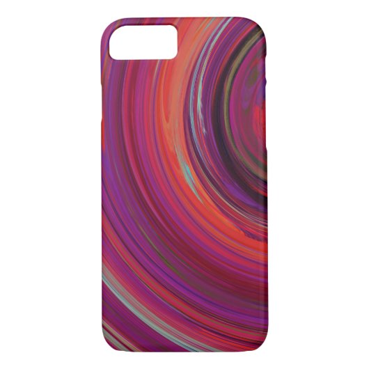 Abstract gekleurde Twist Art-achtergrond #29 Case-Mate iPhone Case (Achterkant)
