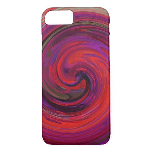 Abstract gekleurde Twist Art-achtergrond #30 Case-Mate iPhone Case (Achterkant)