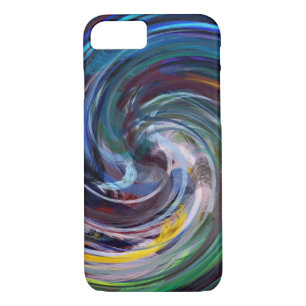 Abstract gekleurde Twist Art-achtergrond #36 Case-Mate iPhone Case