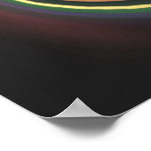 Abstract gekleurde wervelposter poster (Hoek)