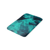 Abstract gekookte blauwe kunst badmat (Gekanteld)