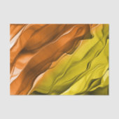 Abstract gelaagd Stropdas verven Oranje geel vaart Tissuepapier (Voorkant)