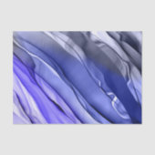 Abstract gelaagd Stropdas Verven van multi-blauw v Tissuepapier (Voorkant)