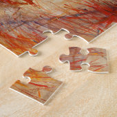 Abstract gelaat legpuzzel (Zijkant)