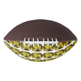 Abstract gele patroon american football