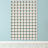 Abstract gele patroon canvas afdruk (Insitu (Houten vloer))