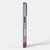 ABSTRACT GEM MONOGRAM paars Case-Mate iPhone Case (Achterkant / Rechts)