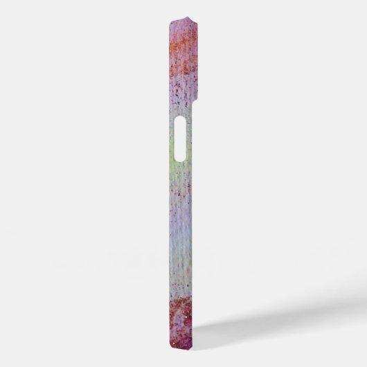 ABSTRACT GEM MONOGRAM paars geel Case-Mate iPhone Case (Achterkant / Rechts)