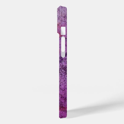 ABSTRACT GEM MONOGRAM paars geel Case-Mate iPhone Case (Achterkant / Links)