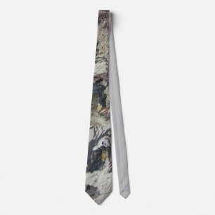 Abstract gemarmerd drift Patroon Professional Stropdas