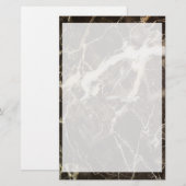 Abstract, gemarmerd expressionisme van Shirley Tay Briefpapier (Voorkant / Achterkant)