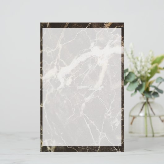 Abstract, gemarmerd expressionisme van Shirley Tay Briefpapier (Staand voorkant)