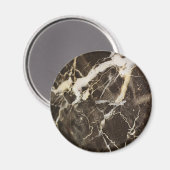 Abstract, gemarmerd expressionisme van Shirley Tay Magneet (Voorkant / Achterkant)