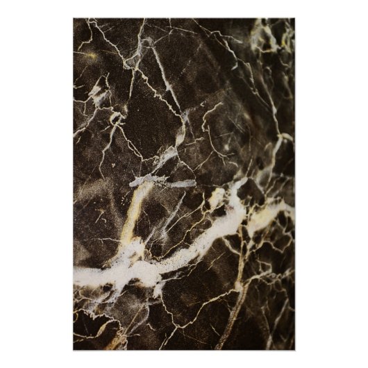 Abstract, gemarmerd expressionisme van Shirley Tay Poster (Voorkant)