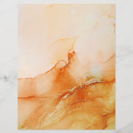 Abstract gemarmerd Oranje plakboekpapier