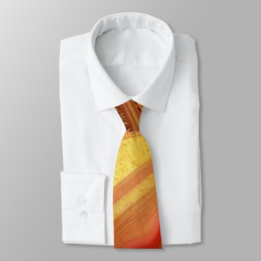 abstract gemarmerd patroon stropdas (Gebonden)