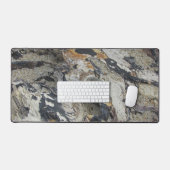 Abstract gemarmerde kleuren Pacific Ocean Driftwoo Bureaumat (Keyboard & Muis)