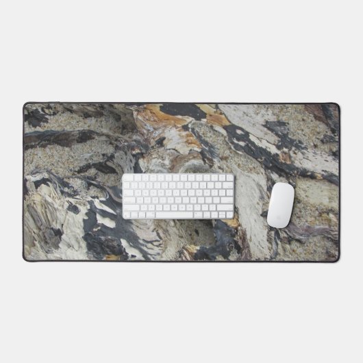 Abstract gemarmerde kleuren Pacific Ocean Driftwoo Bureaumat (Keyboard & Muis)