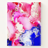 Abstract Genaamd Gebedsjournaal Jewel Tones Notitieboek (Achterkant)