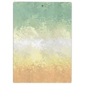 Abstract Genderflor Pride-vlag Klembord (Achterkant)