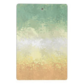 Abstract Genderflor Pride-vlag    Mini Klembord (Achterkant)