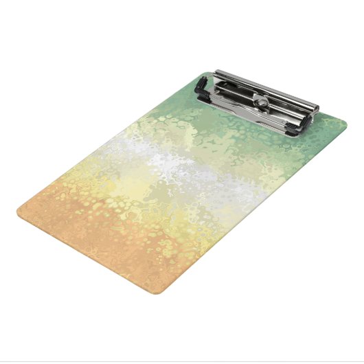 Abstract Genderflor Pride-vlag    Mini Klembord (Angled3)