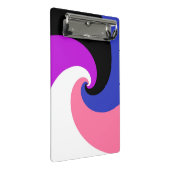 Abstract Genderfluid Pride-vlag Mini Klembord (Schuin)