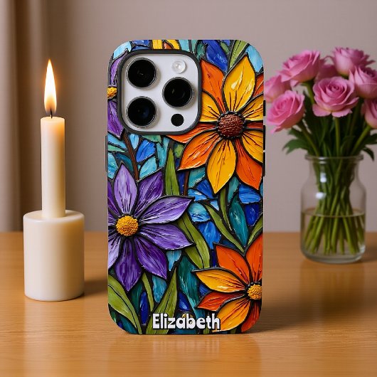 Abstract Geode Fluid Art Pattern Case-Mate iPhone Case