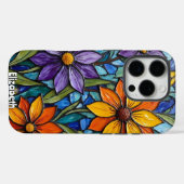 Abstract Geode Fluid Art Pattern Case-Mate iPhone Case (Achterkant (horizontaal))