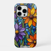 Abstract Geode Fluid Art Pattern iPhone Hoesje (Achterkant)
