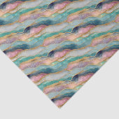 Abstract Geode Patroon Tissuepapier (Detail)