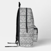 Abstract Geometric Aztec Pattern Bedrukte Rugzak (Links)