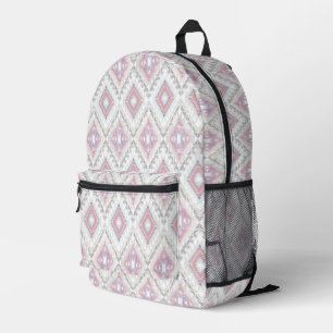 Abstract Geometric Aztec Pattern Bedrukte Rugzak
