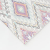 Abstract Geometric Aztec Pattern Fleece Deken (Hoek)
