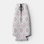 Abstract Geometric Aztec Pattern Flesjeskoeler (Achterkant)