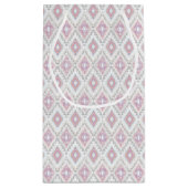 Abstract Geometric Aztec Pattern Klein Cadeauzakje (Achterkant)