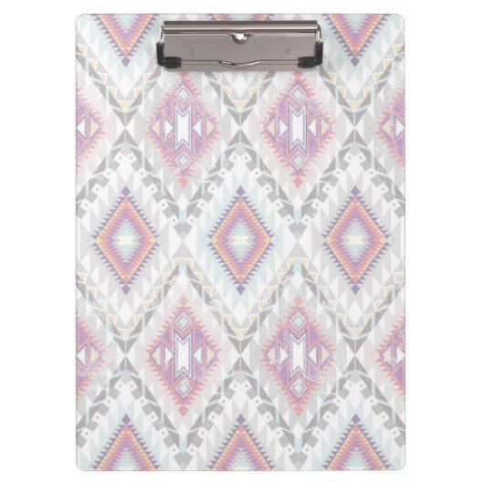 Abstract Geometric Aztec Pattern Klembord (Voorkant)