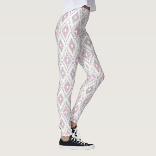 Abstract Geometric Aztec Pattern Leggings (Rechts)