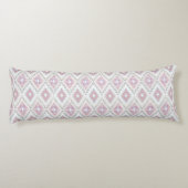 Abstract Geometric Aztec Pattern Lichaamskussen (Achterkant)