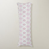 Abstract Geometric Aztec Pattern Lichaamskussen (Voorkant Verticaal)
