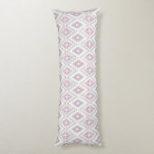 Abstract Geometric Aztec Pattern Lichaamskussen (Achterkant (Verticaal))