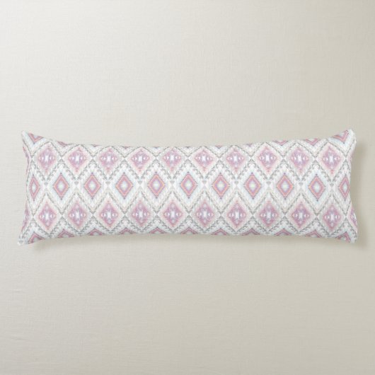 Abstract Geometric Aztec Pattern Lichaamskussen (Voorkant)
