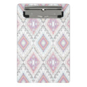 Abstract Geometric Aztec Pattern Mini Klembord (Voorkant)