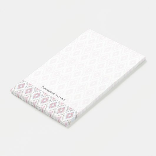 Abstract Geometric Aztec Pattern Post-it® Notes (Schuin)