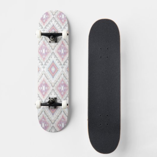 Abstract Geometric Aztec Pattern Skateboard (Voorkant)