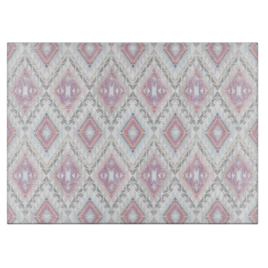 Abstract Geometric Aztec Pattern Snijplank (Voorkant)