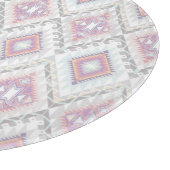 Abstract Geometric Aztec Pattern Snijplank (Hoek)