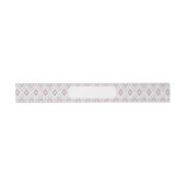 Abstract Geometric Aztec Pattern Uitnodigingen Wikkel (Vlak)