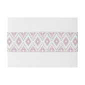 Abstract Geometric Aztec Pattern Uitnodigingen Wikkel (Achterkant Voorbeeld)