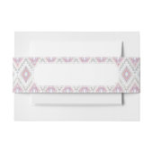 Abstract Geometric Aztec Pattern Uitnodigingen Wikkel (Voorkant Voorbeeld)
